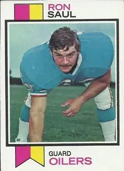 1973 Topps #153 - Ron Saul - Houston Oilers