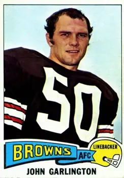 1975 Topps #193 - John Garlington - Cleveland Browns