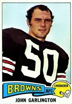 1975 Topps #193 - John Garlington - Cleveland Browns 1975 Topps #193 - John Garlington - Cleveland Browns
