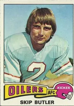 1975 Topps #194 - Skip Butler - Houston Oilers