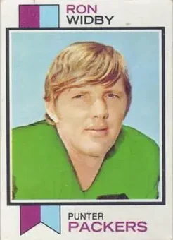1973 Topps #162 - Ron Widby - Green Bay Packers