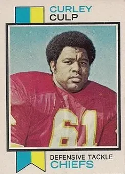 1973 Topps #167 - Curley Culp - Kansas City Chiefs 1973 Topps #167 - Curley Culp - Kansas City Chiefs