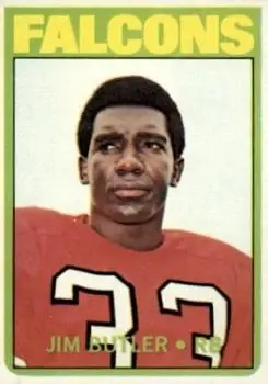 1972 Topps #171 - Jim Butler - Atlanta Falcons