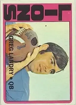 1972 Topps #174 - Greg Landry - Detroit Lions 1972 Topps #174 - Greg Landry - Detroit Lions