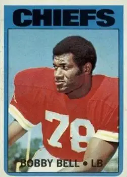 1972 Topps #177 - Bobby Bell - Kansas City Chiefs