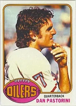 1976 Topps #175 - Dan Pastorini - Houston Oilers