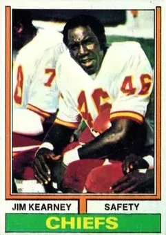1974 Topps #193 - Jim Kearney - Kansas City Chiefs 1974 Topps #193 - Jim Kearney - Kansas City Chiefs