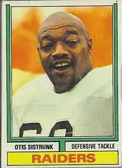 1974 Topps #194 - Otis Sistrunk - Oakland Raiders