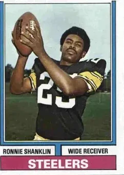 1974 Topps #195 - Ronnie Shanklin - Pittsburgh Steelers