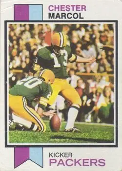 1973 Topps #180 - Chester Marcol - Green Bay Packers