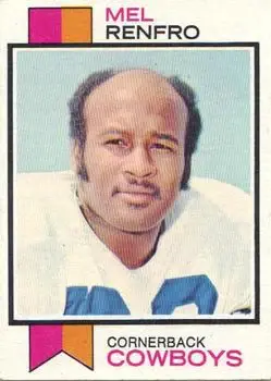 1973 Topps #185 - Mel Renfro - Dallas Cowboys