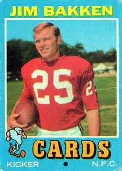 1971 Topps #214 - Jim Bakken - St. Louis Cardinals