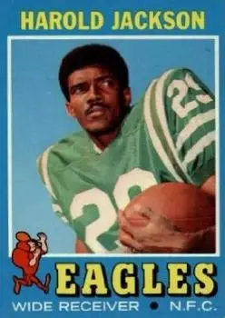 1971 Topps #215 - Harold Jackson - Philadelphia Eagles