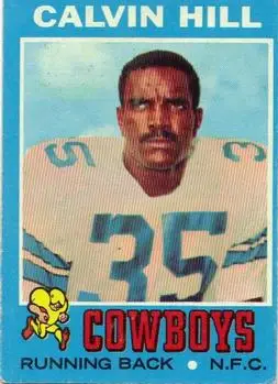 1971 Topps #217 - Calvin Hill - Dallas Cowboys
