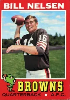 1971 Topps #220 - Bill Nelsen - Cleveland Browns