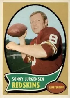 1970 Topps #200 - Sonny Jurgensen - Washington Redskins