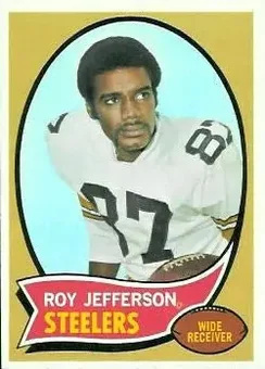 1970 Topps #205 - Roy Jefferson - Pittsburgh Steelers