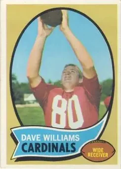 1970 Topps #208 - Dave Williams - St. Louis Cardinals 1970 Topps #208 - Dave Williams - St. Louis Cardinals