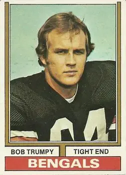 1974 Topps #210 - Bob Trumpy - Cincinnati Bengals