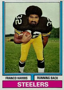 1974 Topps #220 - Franco Harris - Pittsburgh Steelers