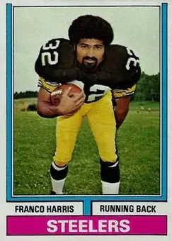 1974 Topps #220 - Franco Harris - Pittsburgh Steelers