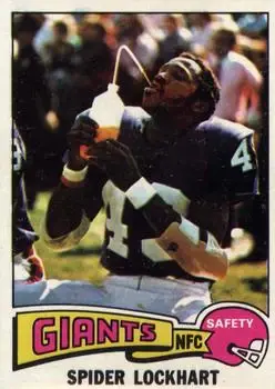 1975 Topps #227 - Spider Lockhart - New York Giants