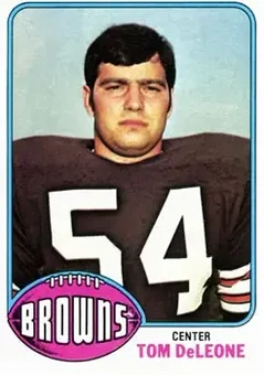 1976 Topps #187 - Tom DeLeone - Cleveland Browns