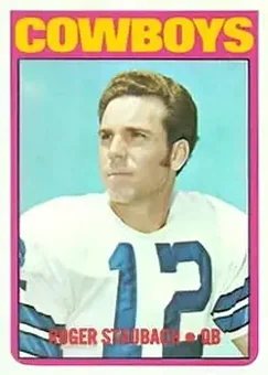 1972 Topps #200 - Roger Staubach - Dallas Cowboys 1972 Topps #200 - Roger Staubach - Dallas Cowboys
