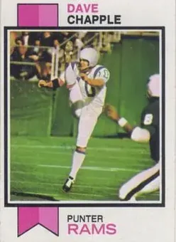 1973 Topps #190 - Dave Chapple - Los Angeles Rams