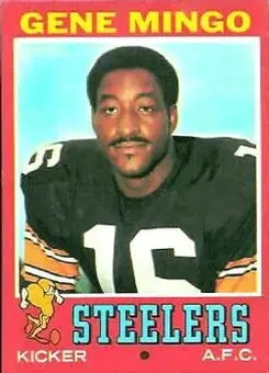 1971 Topps #227 - Gene Mingo - Pittsburgh Steelers