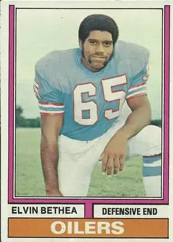 1974 Topps #226 - Elvin Bethea - Houston Oilers