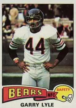 1975 Topps #237 - Garry Lyle - Chicago Bears - Front 1975 Topps #237 - Garry Lyle - Chicago Bears - Front