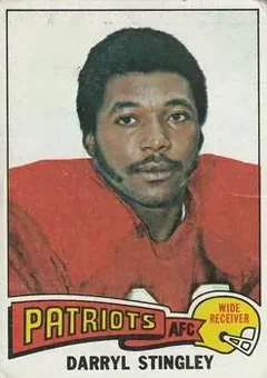 1975 Topps #238 - Darryl Stingley - New England Patriots