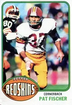 1976 Topps #192 - Pat Fischer - Washington Redskins