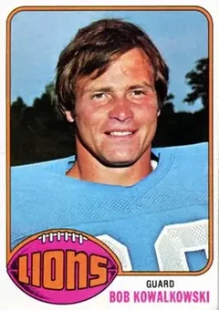 1976 Topps #197 - Bob Kowalkowski - Detroit Lions