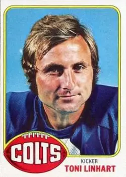 1976 Topps #209 - Toni Linhart - Baltimore Colts