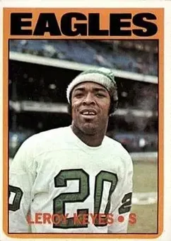 1972 Topps #201 - Leroy Keyes - Philadelphia Eagles