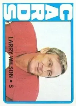 1972 Topps #205 - Larry Wilson - St. Louis Cardinals