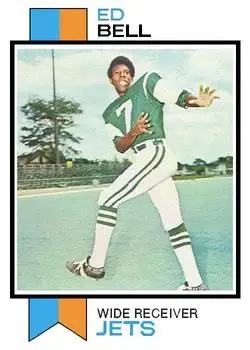 1973 Topps #209 - Ed Bell - New York Jets