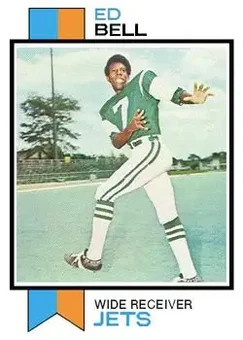 1973 Topps #209 - Ed Bell - New York Jets