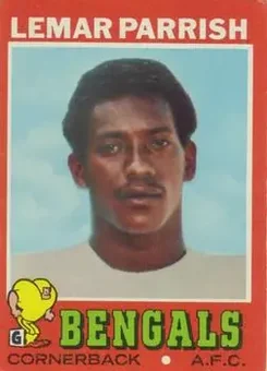 1971 Topps #233 - Lemar Parrish - Cincinnati Bengals