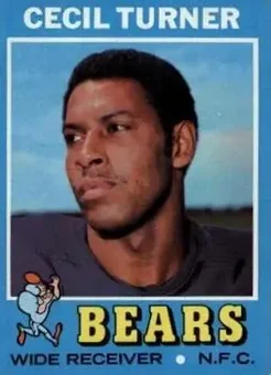 1971 Topps #234 - Cecil Turner - Chicago Bears