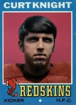 1971 Topps #237 - Curt Knight - Washington Redskins