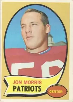 1970 Topps #214 - Jon Morris - Boston Patriots 1970 Topps #214 - Jon Morris - Boston Patriots