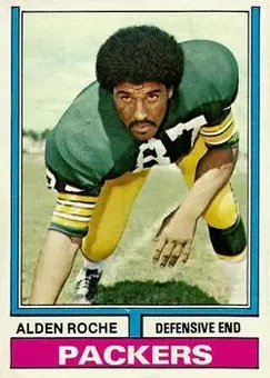 1974 Topps #239 - Alden Roche - Green Bay Packers