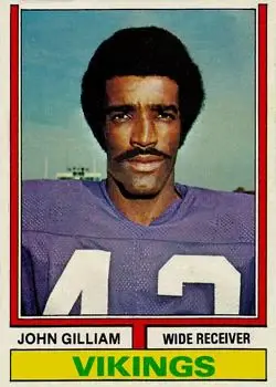 1974 Topps #240 - John Gilliam - Minnesota Vikings