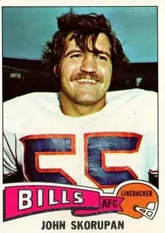 1975 Topps #246 - John Skorupan - Buffalo Bills