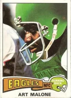 1975 Topps #249 - Art Malone - Philadelphia Eagles