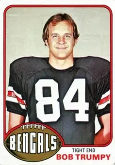 1976 Topps #215 - Bob Trumpy - Cincinnati Bengals