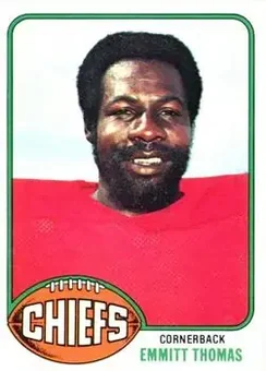 1976 Topps #216 - Emmitt Thomas - Kansas City Chiefs